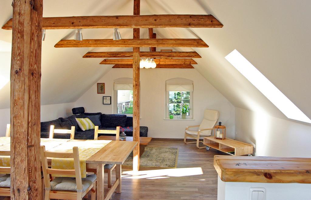 Villa Kleines Haeuschen - Ferien In Cossebaude à Dresde Extérieur photo